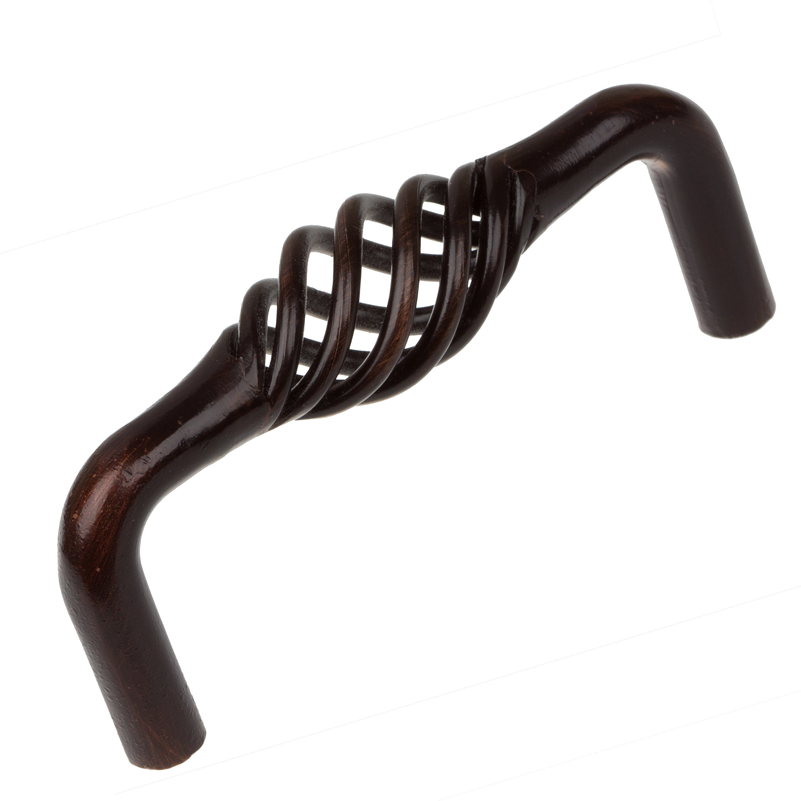 GlideRite 50-Pack 3 Inch Oil Rubbed Bronze Birdcage Cabinet Pulls 3021-ORB-50 - Perfect for Kitchen Cabinets, Bathroom Vanities & Furniture Drawers