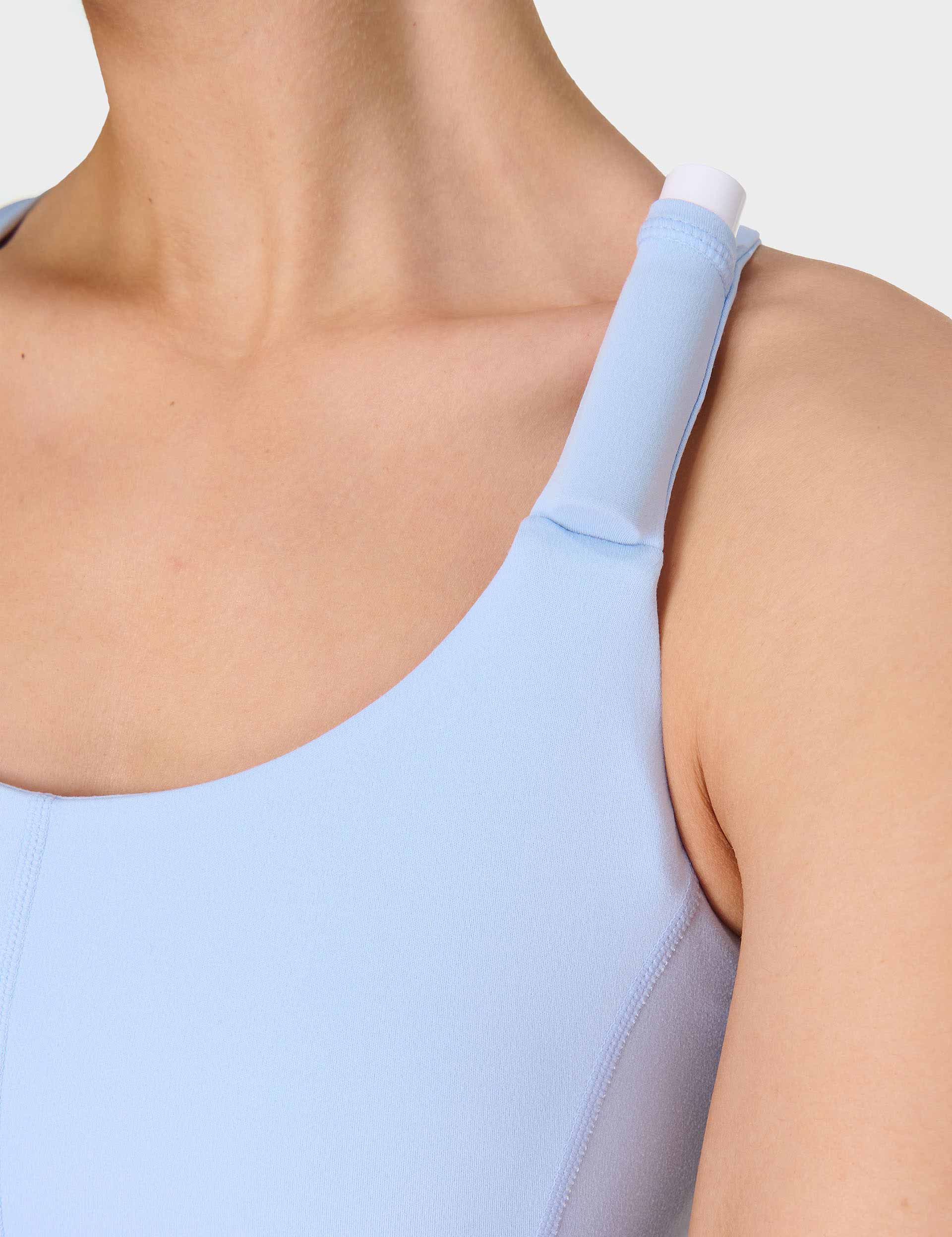 All Day Three Pocket Vest in Breeze Blue - Lightweight & Comfortable for Outdoor Activities, Hiking, and Travel