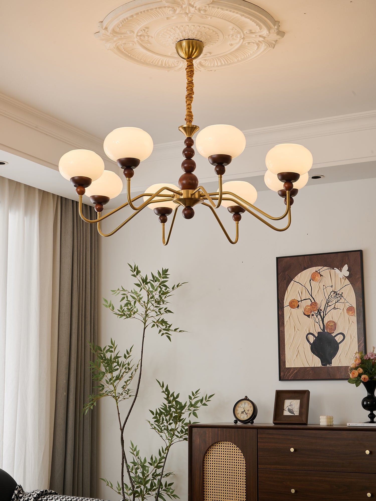 Elegant Bellini Crystal Chandelier - Modern Dining Room Ceiling Light Fixture for Home Decor & Luxury Interior Design | Perfect for Living Room, Bedroom, or Entryway Lighting