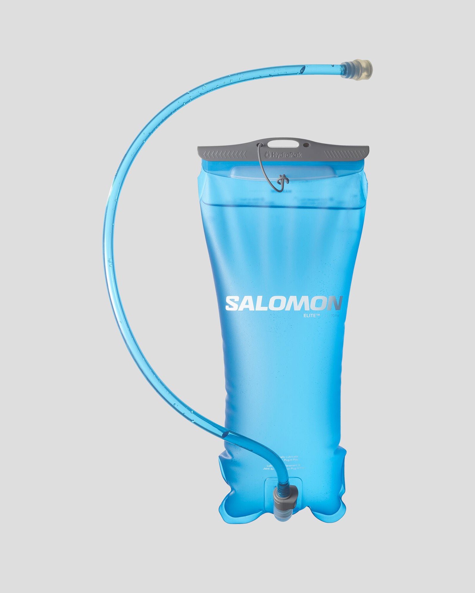 Salomon Soft Reservoir 2L Hydration Bladder - Clear Blue for Hiking, Running & Outdoor Adventures