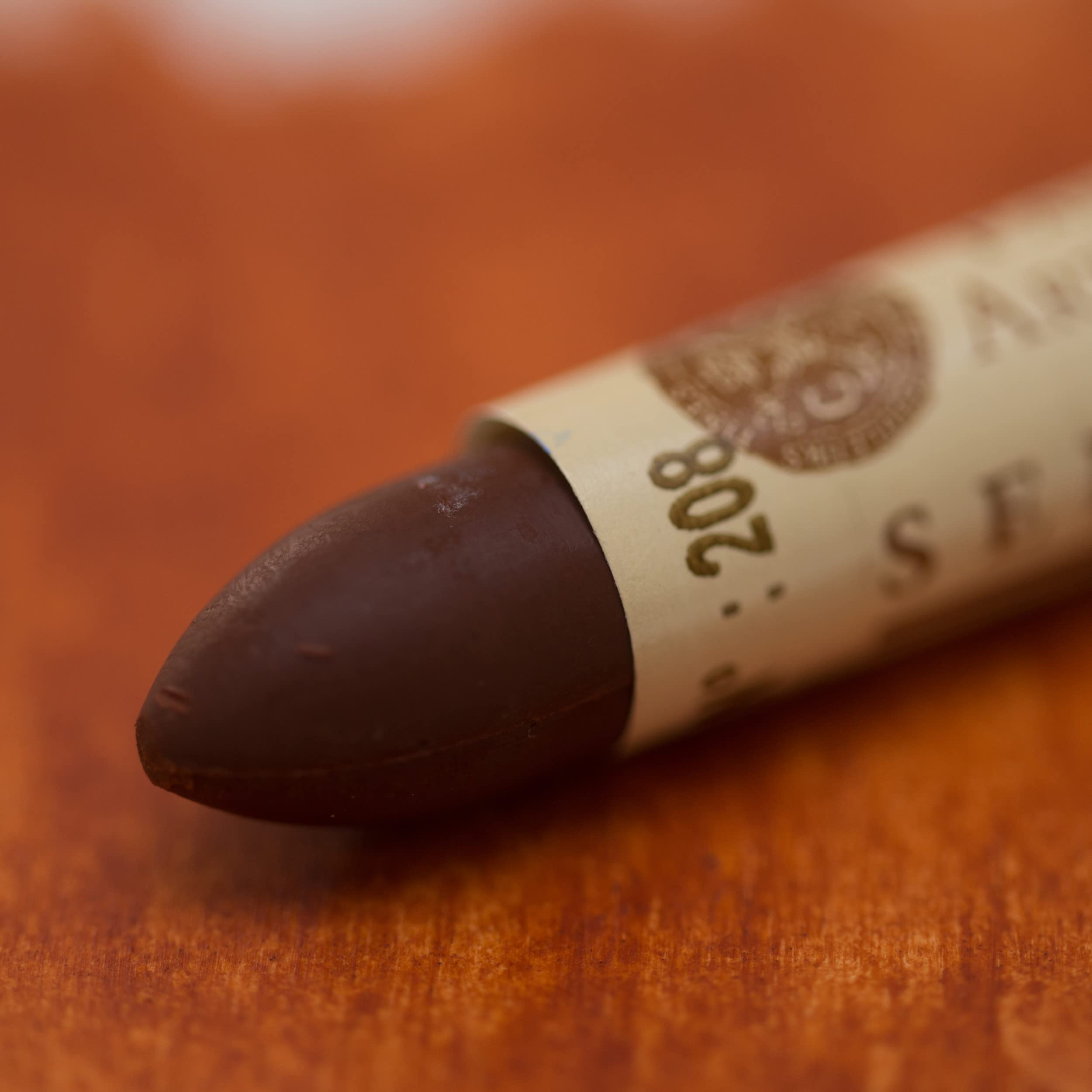 Sennelier Artist Oil Pastels - Mars Orange - Professional Quality Soft Pastels for Drawing & Painting - Ideal for Artists, Students & Sketching Enthusiasts