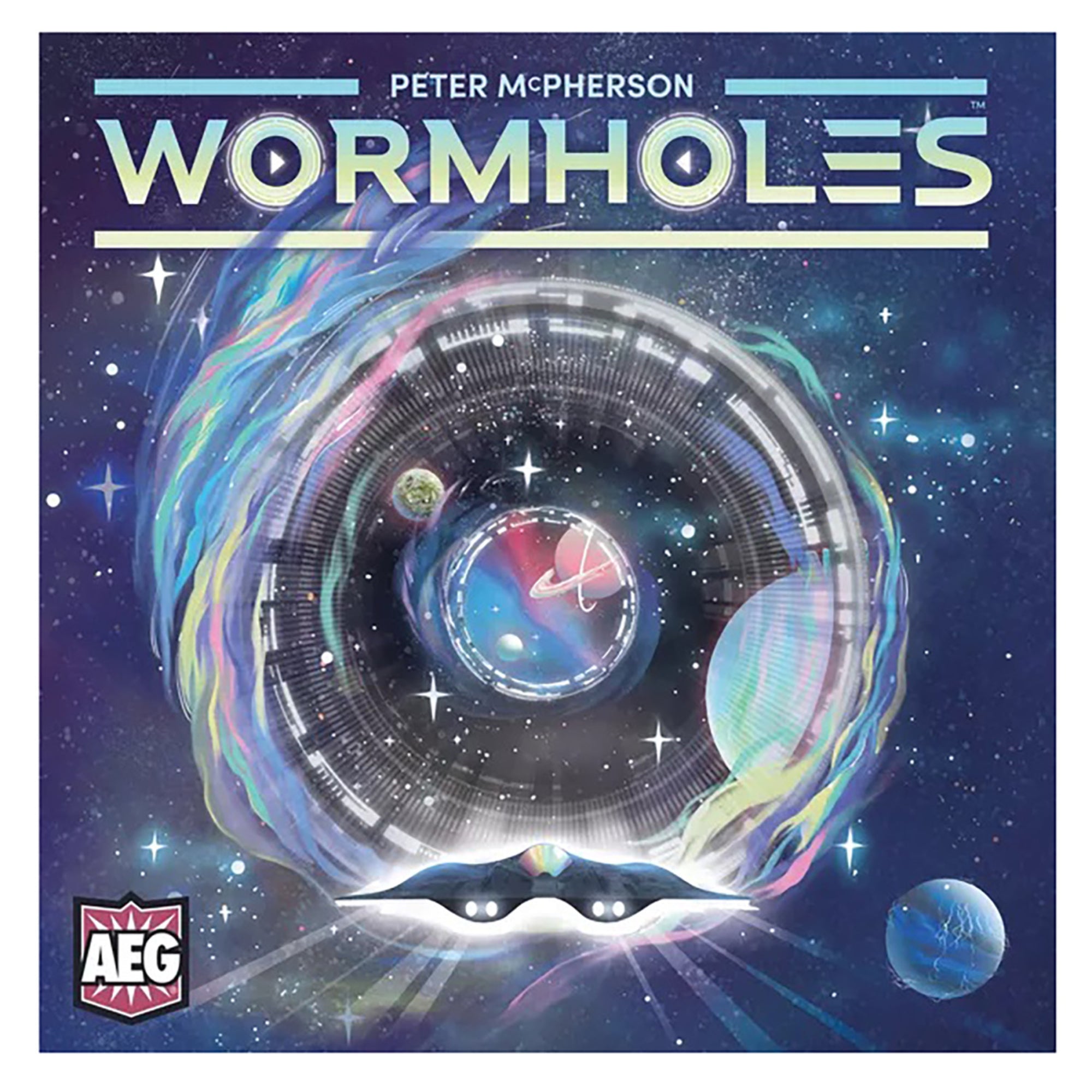 AEG: Wormholes Galactic Strategy Board Game - Explore the Universe with Family & Friends | Perfect for Game Nights & Space Enthusiasts