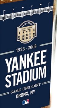 Authentic New York Yankees Game Used Dirt from Old Yankee Stadium - Steiner Sports Certified Collectible - Perfect for Baseball Memorabilia Displays & Yankees Fan Gifts