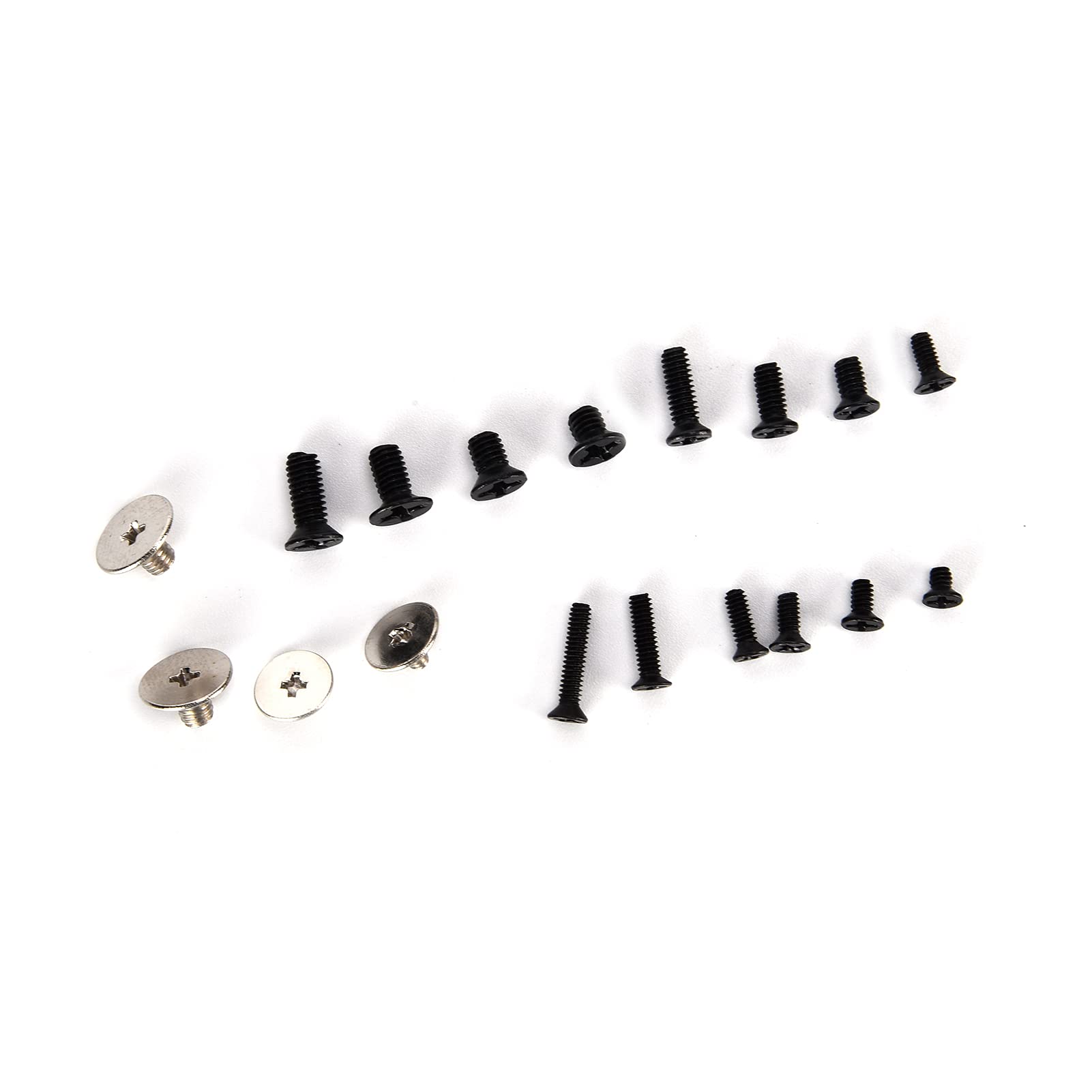 360Pcs Computer Screws Kit - Cross Head Replacement Screws for Laptop, PC, Watch Repair - Durable Alloy Steel Machine Screws for Electronics & Small Devices (Home & Office Use)