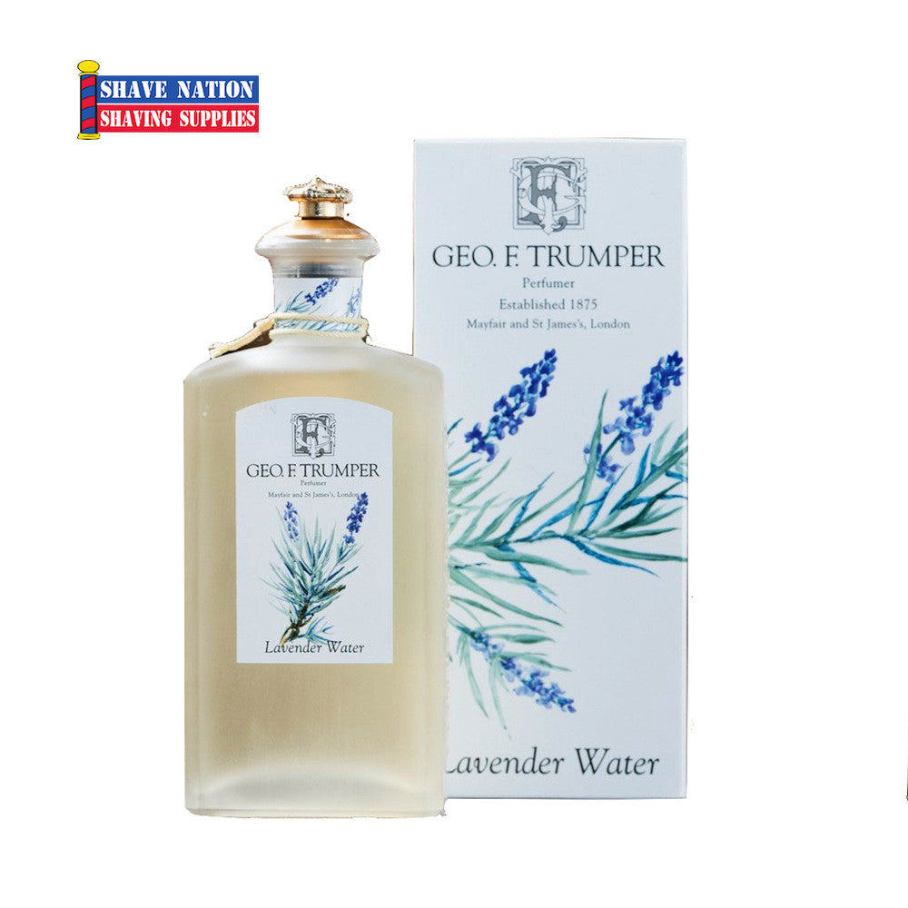 Geo F Trumper Lavender Water Cologne for Men - Classic British Fragrance for Daily Wear & Special Occasions