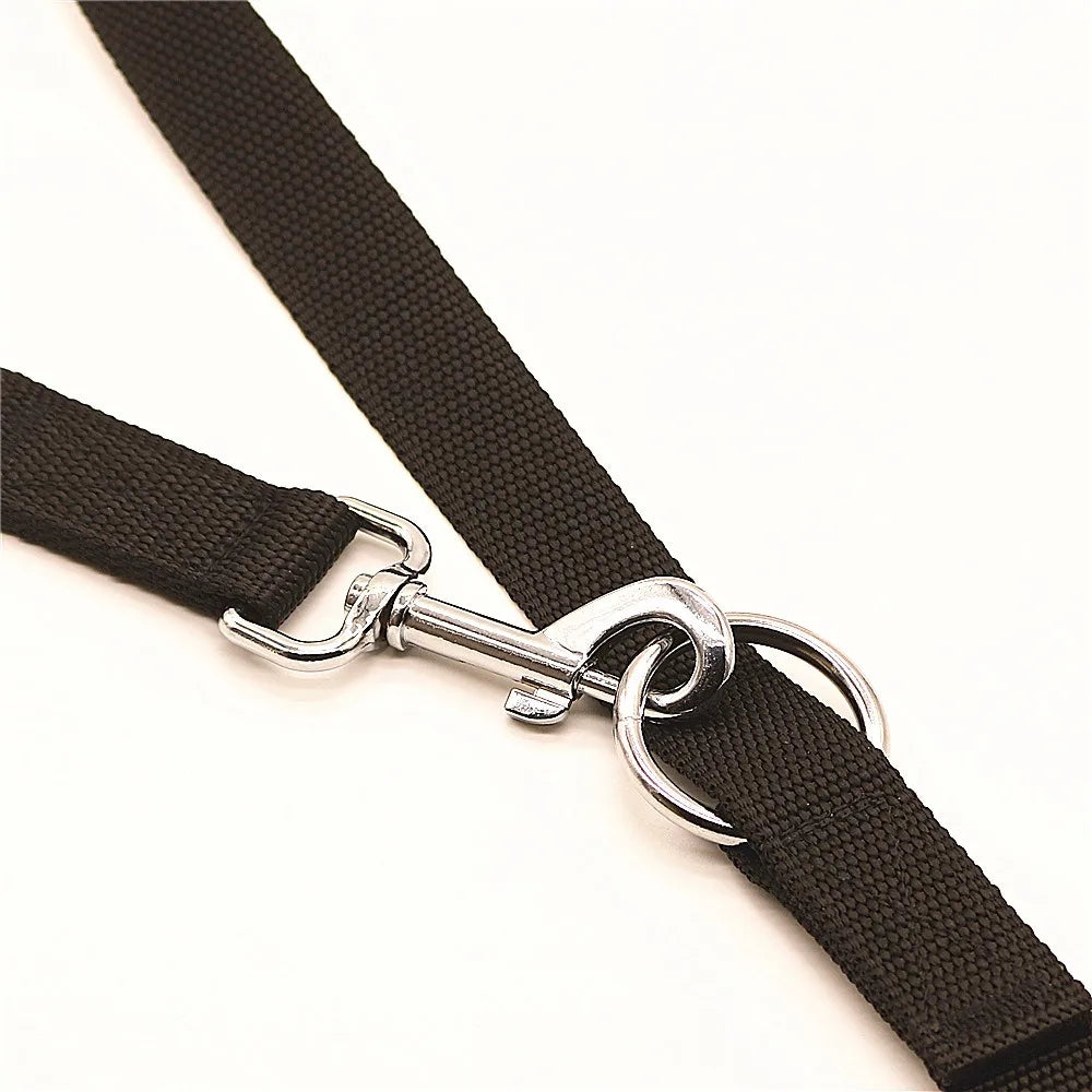 Police Style Dog Training Lead - Heavy Duty Control Leash for Walking & Obedience Training | Perfect for Large Dogs, Aggressive Dogs & Professional Dog Handlers