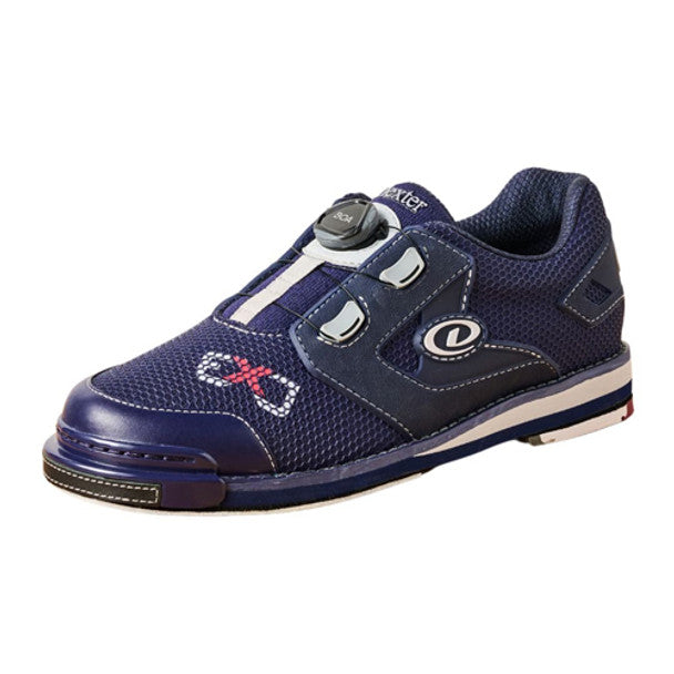 Dexter Men's SST 8 Power Frame BOA ExJ Bowling Shoes - Navy Blue | Professional Bowling Shoes for Men with BOA Closure System | Perfect for League Play & Tournament Bowling