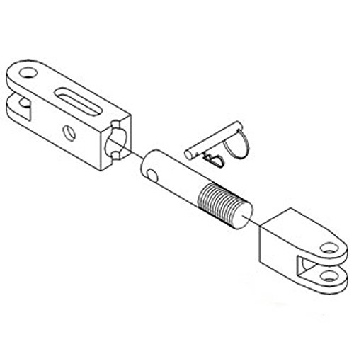A&I Products Complete Sway Limiter Assembly Replacement for Case-IH Tractors - Part Number [Insert Part Nu.] - Heavy Duty Tractor Stabilizer for Smooth Field Work & Towing