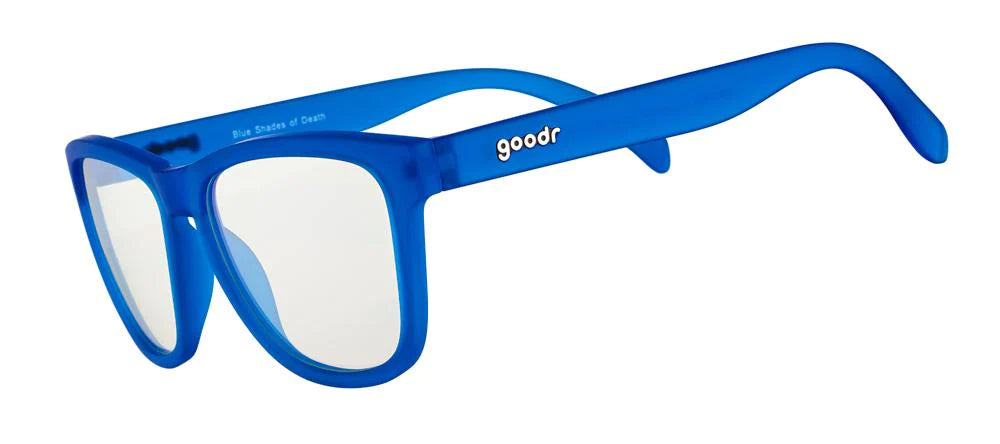 Blue Shades of Death Sunglasses - Trendy UV Protection Aviator Shades for Men & Women - Perfect for Outdoor Sports, Beach, and Driving