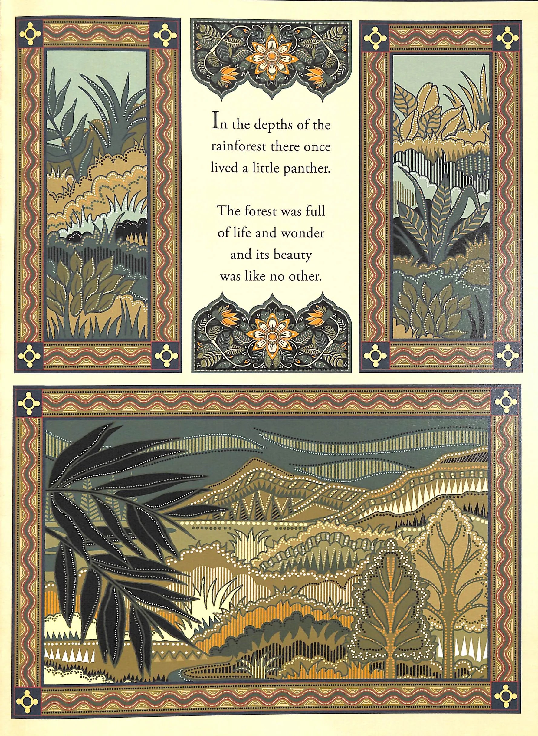 The Midnight Panther by Poonam Mistry - Stunning Illustrated Book for Kids & Adults | Perfect for Bedtime Stories, Gifts & Fantasy Book Collections