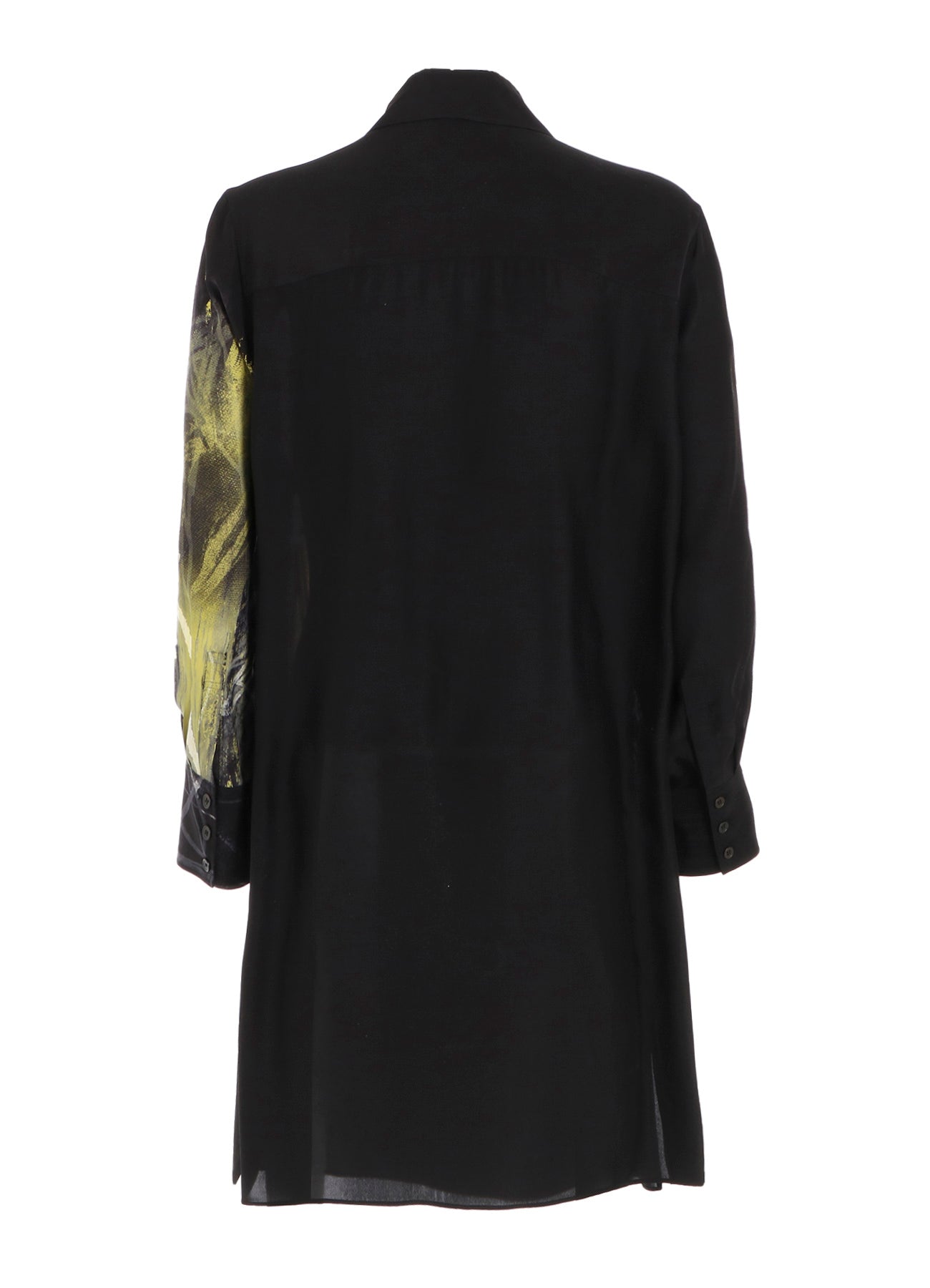 Stylish Printed Blouse with Cutting Collar - Trendy Women's Fashion Top for Work, Party & Casual Wear