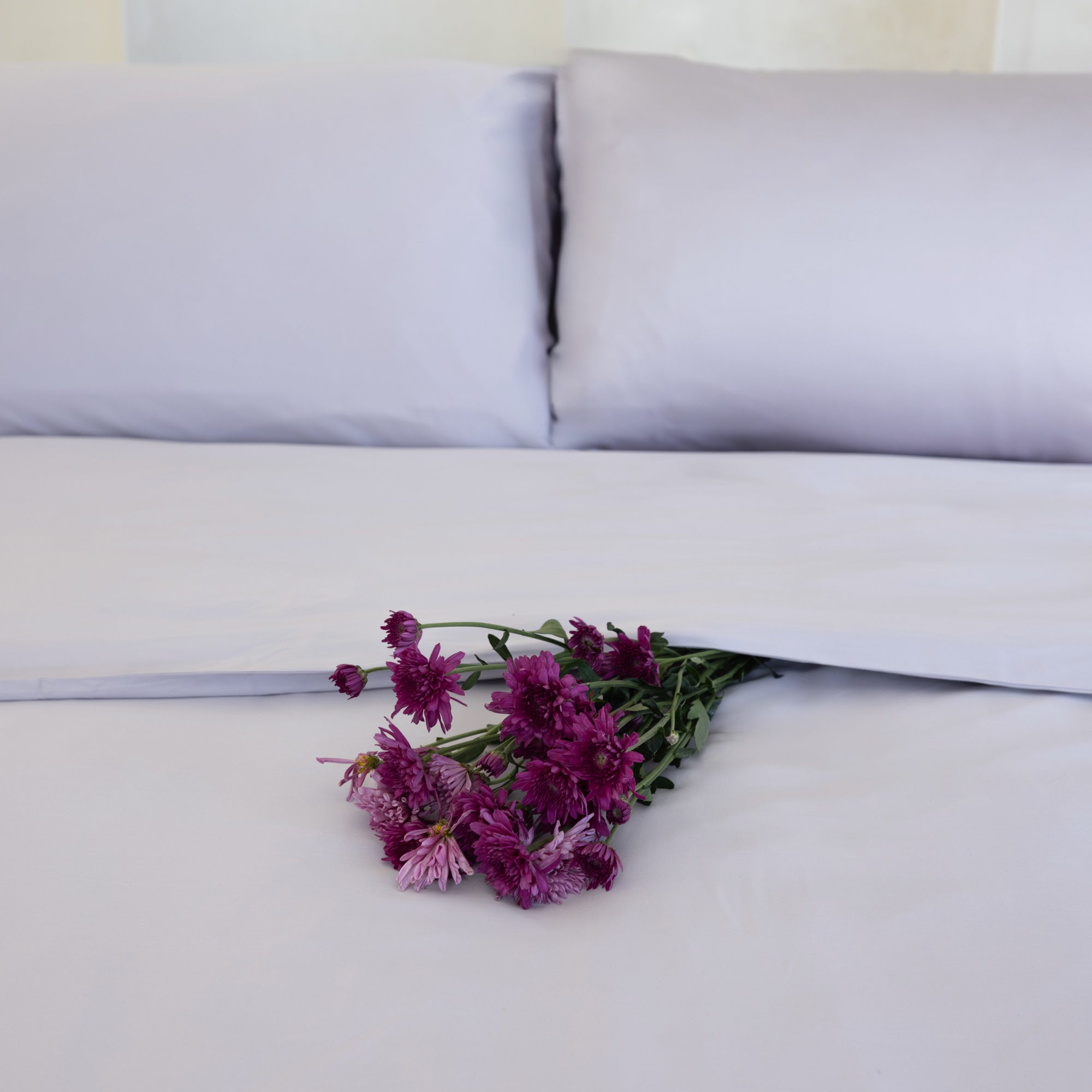 Organic Bamboo Sateen Bed Sheet Set - Ultra Soft & Hypoallergenic - Queen Size 4-Piece Set - Perfect for Luxury Bedding & Eco-Friendly Home Decor