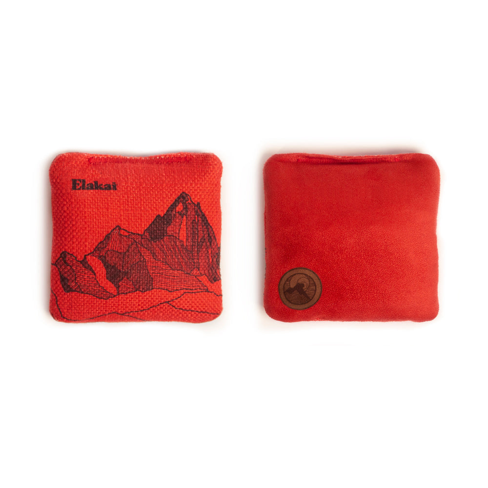 Premium Mount Elakai Travel-Sized Cornhole Bags - Lightweight & Durable Bean Bags for Outdoor Games, Tailgating, Camping, and Backyard Fun