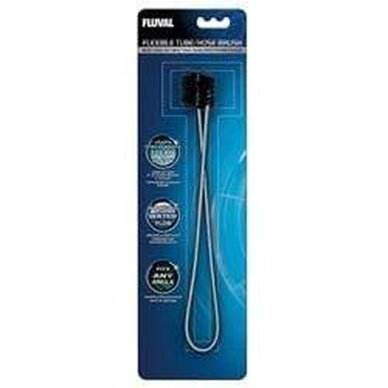 Fluval Flexible Tube and Hose Brush - Cleaning Tool for Aquarium, Fish Tank, and Pond Pipes - Perfect for Removing Algae and Debris