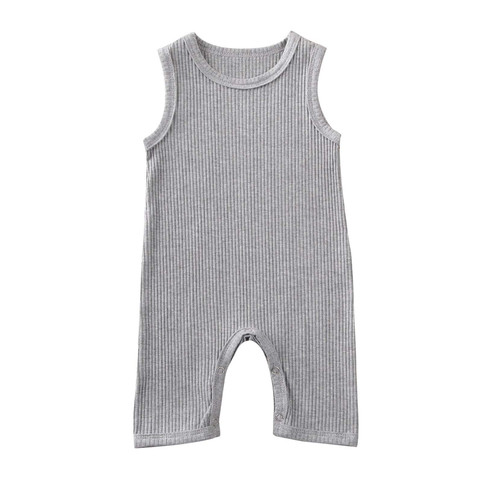 Newborn Summer Baby Rompers - Soft Cotton Bodysuit Jumpsuit for Boys & Girls | One-Piece Outfit for Playtime, Beach & Outdoor Activities