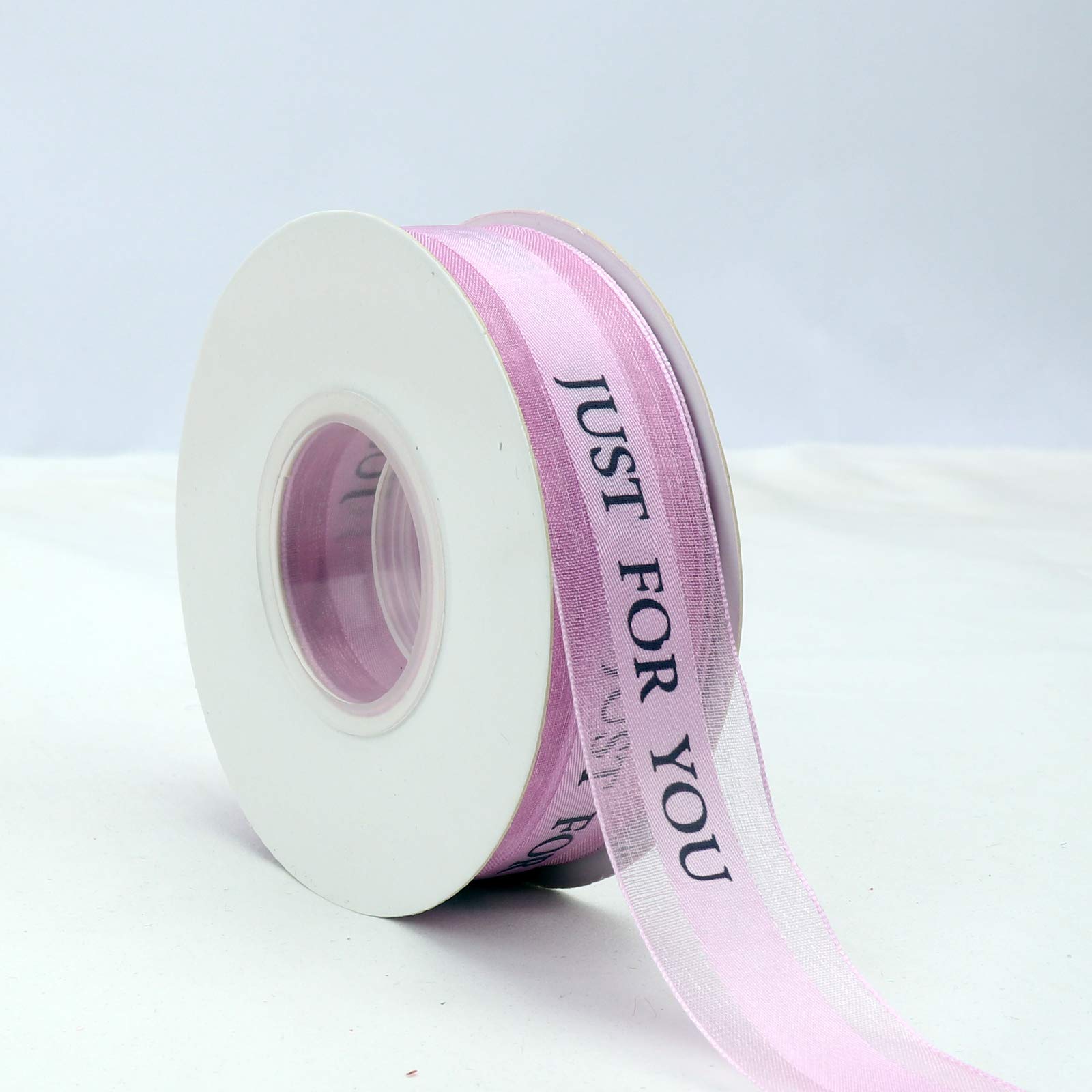 1 Inch Light Purple Chiffon Easter Ribbon - 22 Yards for Gift Wrapping, Party Decor, Wedding, Balloons, Sewing & Floral DIY - Perfect for Easter, Spring Celebrations & Craft Projects