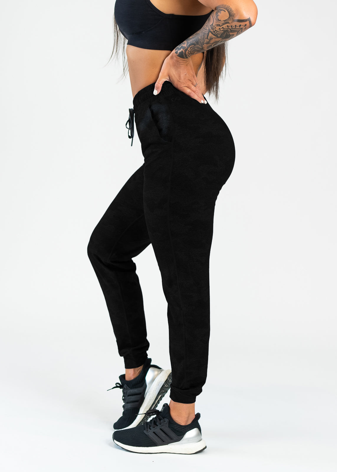 Premium Black Dream Joggers - Soft & Comfortable Lounge Pants for Women & Men - Perfect for Yoga, Running, Travel & Relaxing at Home