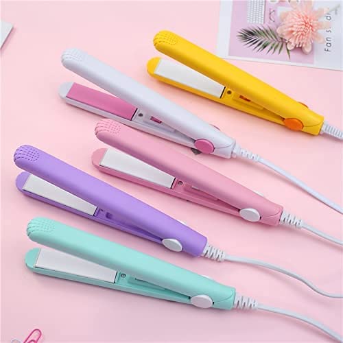Professional Mini Flat Iron with Temperature Control - Ceramic Hair Straightener for Women & Girls - Perfect for Travel, Home & Salon Use