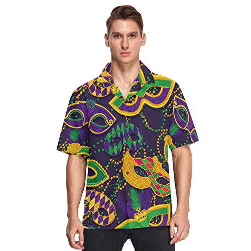 Multi-colorful Mardi Gras