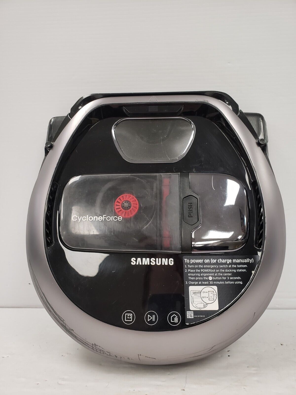Samsung R7065 Powerbot Smart Vacuum Cleaner Robot - Wi-Fi Connected, Self-Charging, Ideal for Hardwood Floors & Pet Hair - Perfect for Smart Home Cleaning & Busy Households