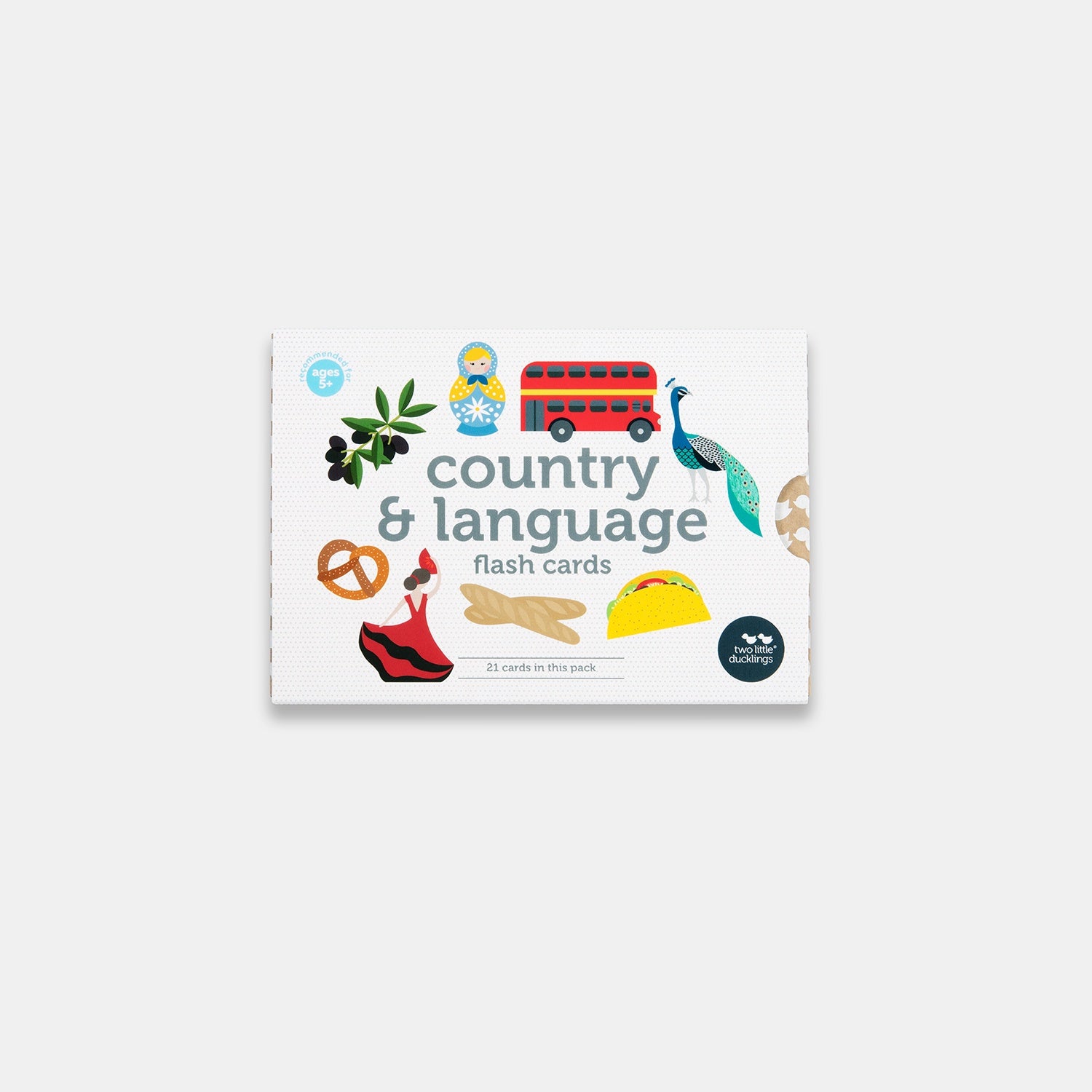 Bilingual Country and Language Flash Cards for Kids - Learn Geography & Vocabulary | Perfect for Homeschooling & Classroom Learning