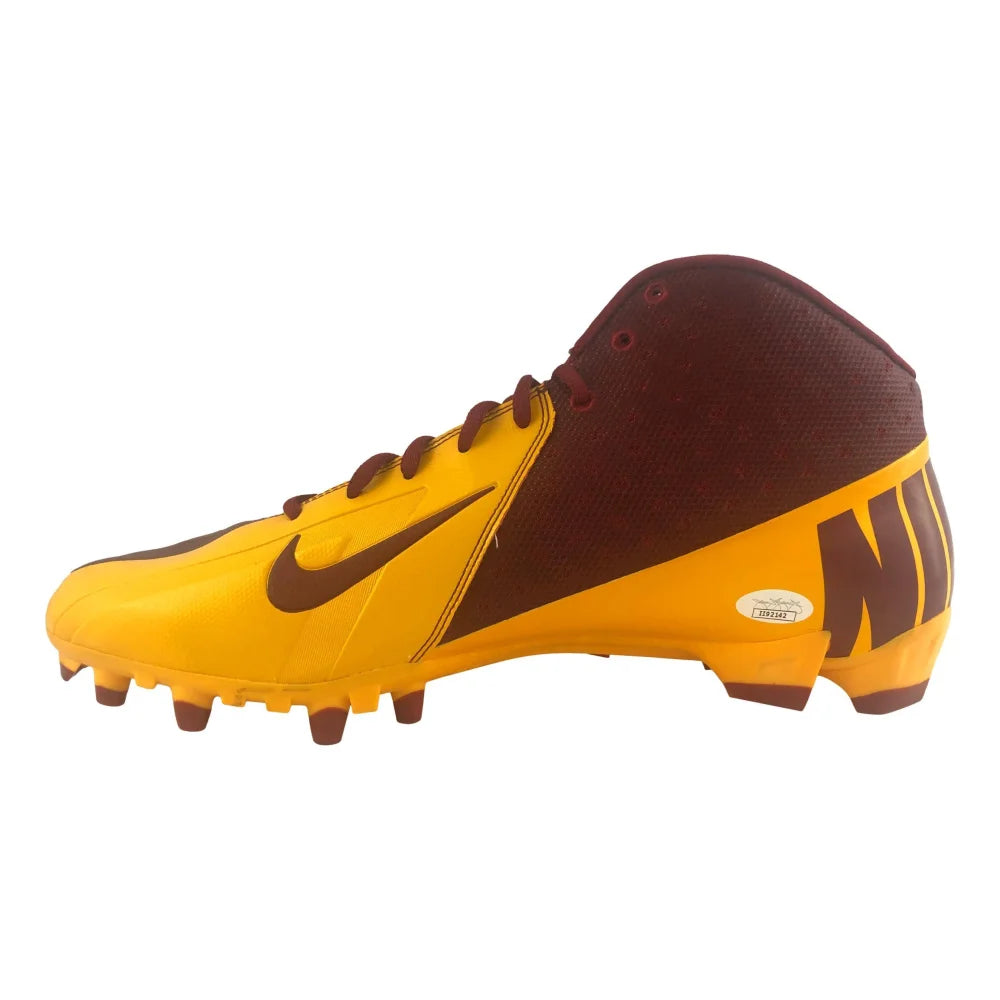 Authentic Jurrell Casey Signed Football Cleat - USC Titans Broncos Player with JSA COA - Perfect for Collectors, Sports Memorabilia Fans & Game Day Displays