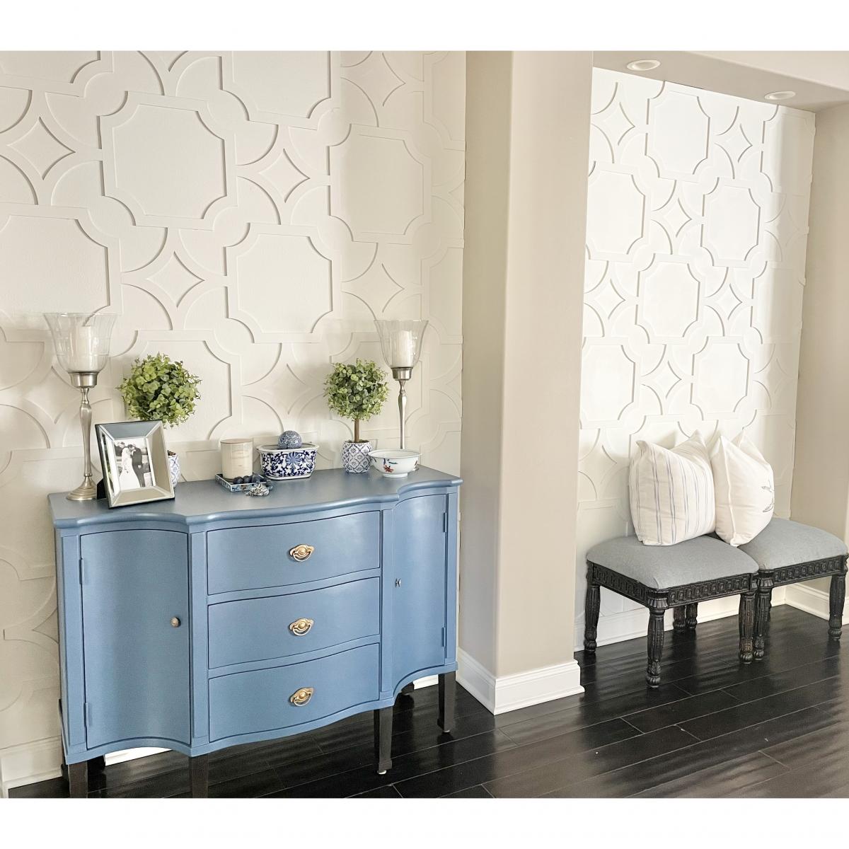 Anderson Decorative Fretwork Wall Panels - Laser Cut Wooden Room Dividers & Decorative Screens for Home, Office, and Wedding Decor