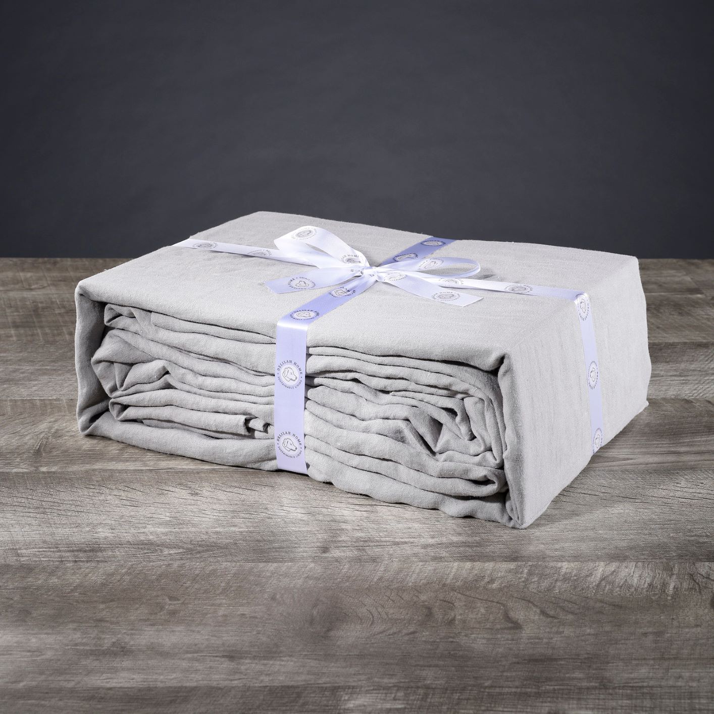 Delilah Home Organic Hemp Duvet Cover Set - Breathable & Hypoallergenic Bedding for All Seasons - Perfect for Eco-Friendly & Allergy-Sensitive Sleepers