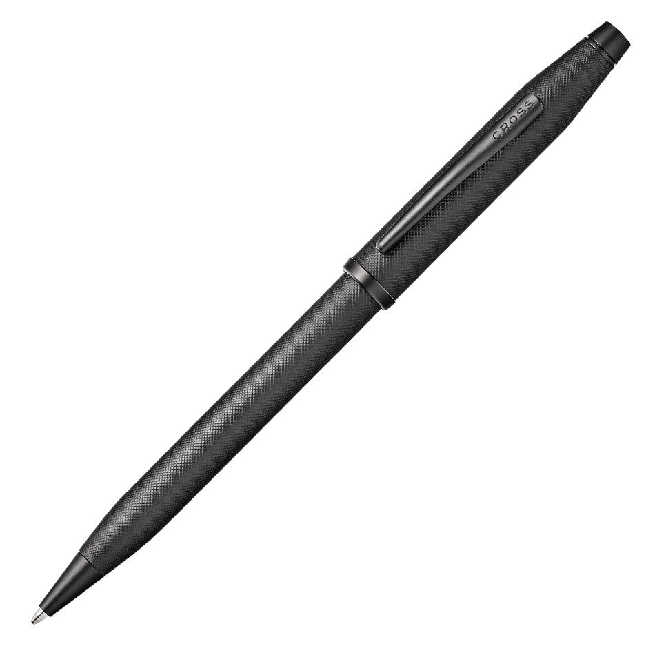 Cross Century II Ballpoint Pen - Black Micro Knurl Design | Premium Writing Instrument for Office, Business & Gift Giving | Smooth Ink Flow for Professional Use