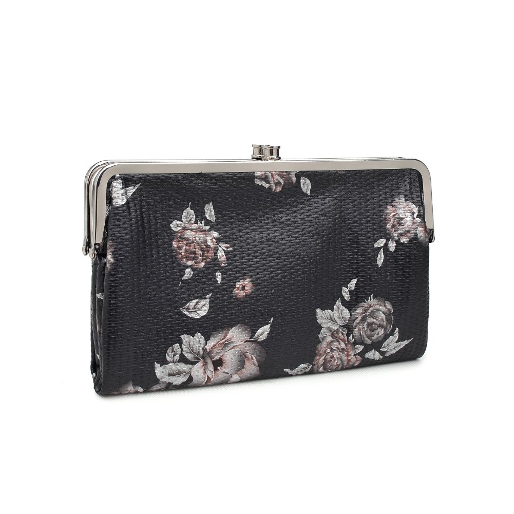 Sandra Floral Wallet for Women - Stylish and Compact RFID Blocking Leather Wallet - Perfect for Everyday Use, Travel, and Gift Giving