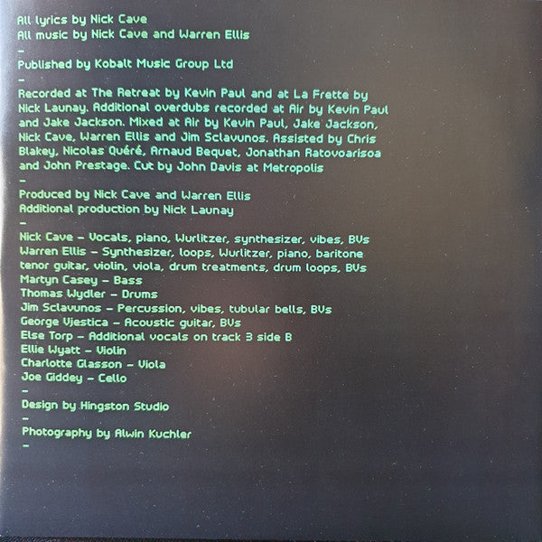 Nick Cave & The Bad Seeds - Skeleton Tree Vinyl LP Album (Limited Edition Reissue, Mint Condition) - Perfect for Record Collectors & Audiophiles