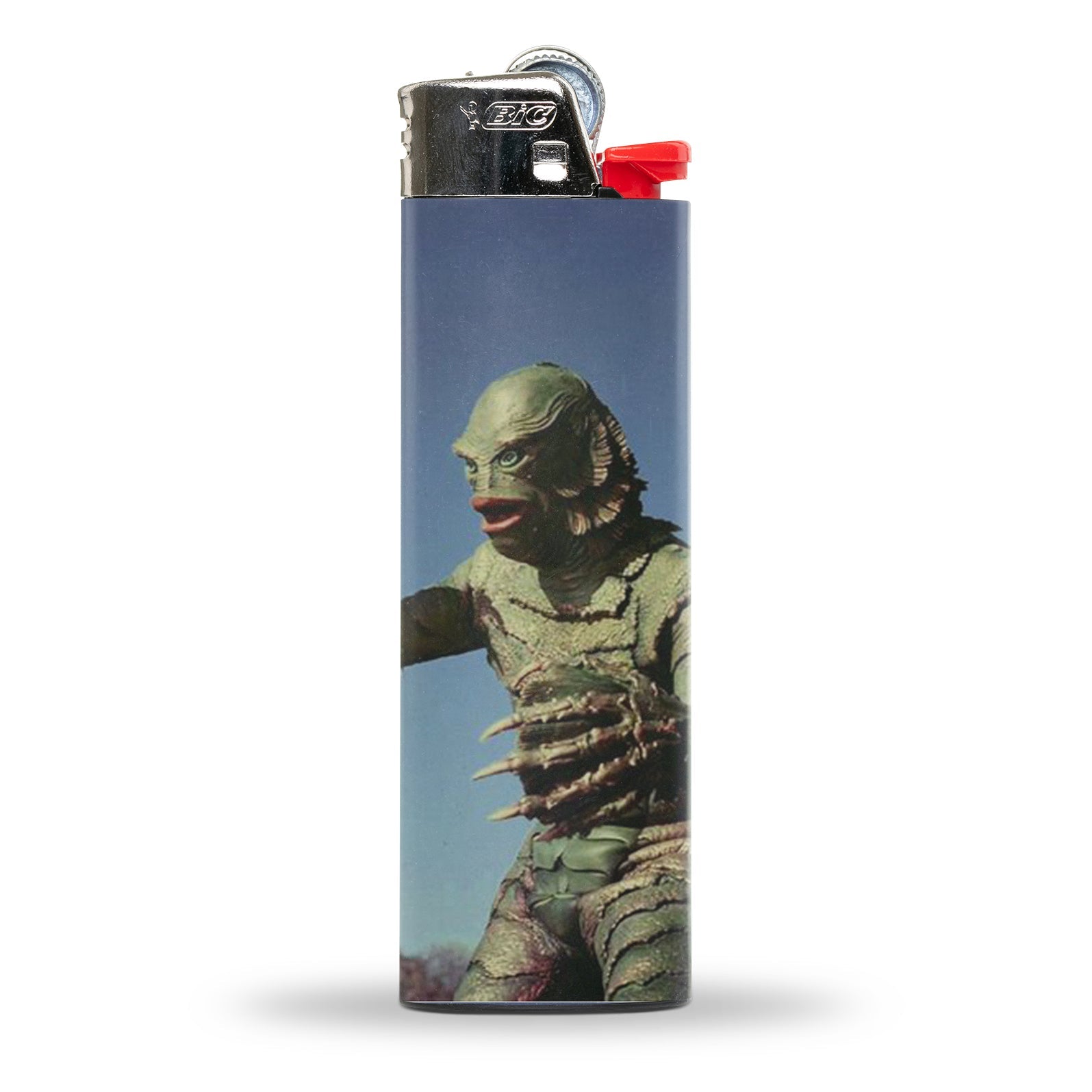 Creature from the Black Lagoon Novelty Lighter - Vintage Horror Collectible Zippo Style - Perfect for Halloween Parties, Horror Movie Nights & Collector Displays