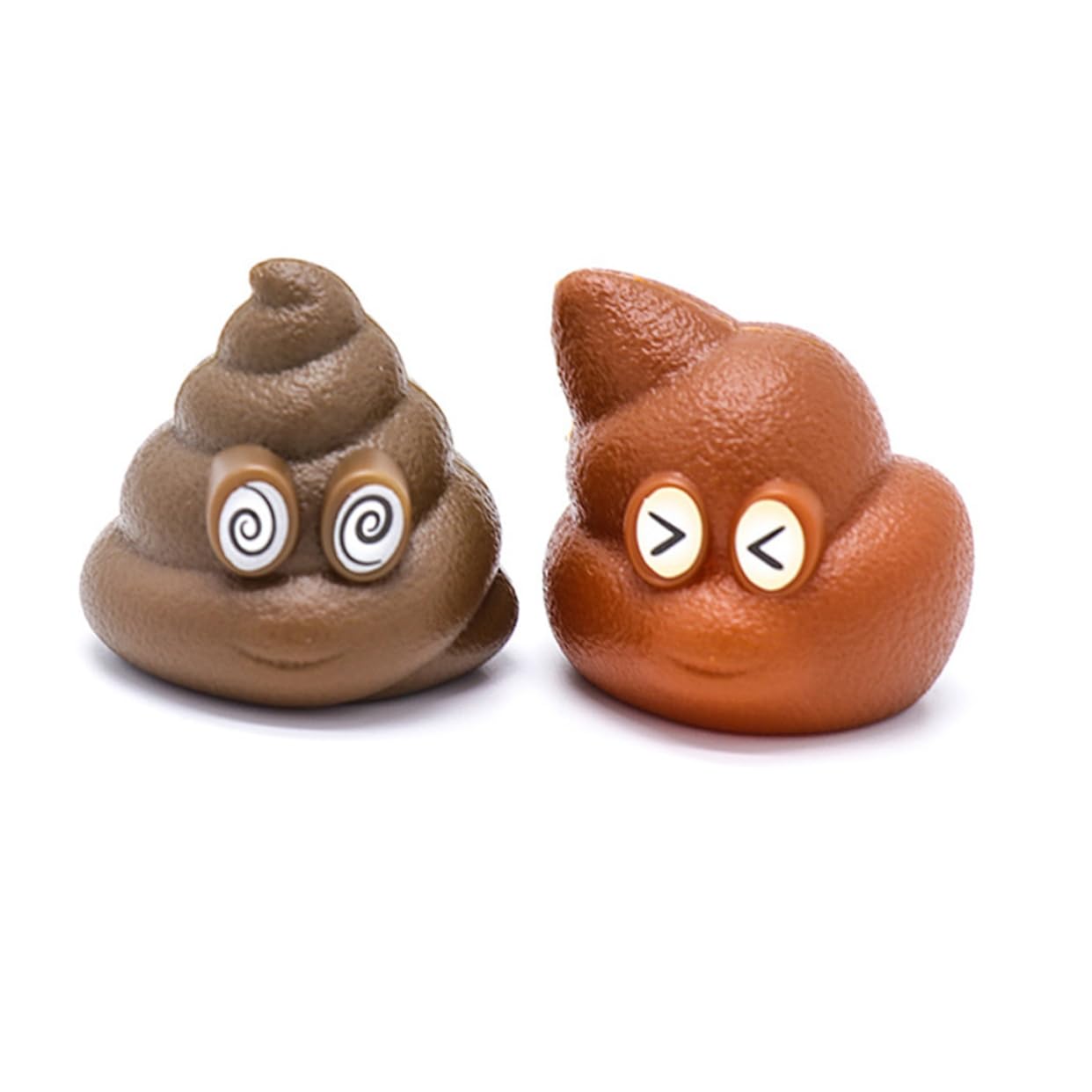 Toddmomy 2-Pack Interactive Poo-Shaped Throwing Toys - Funny Stress Relief & Party Games for Adults - Perfect for Gag Gifts, Office Pranks & Family Game Nights