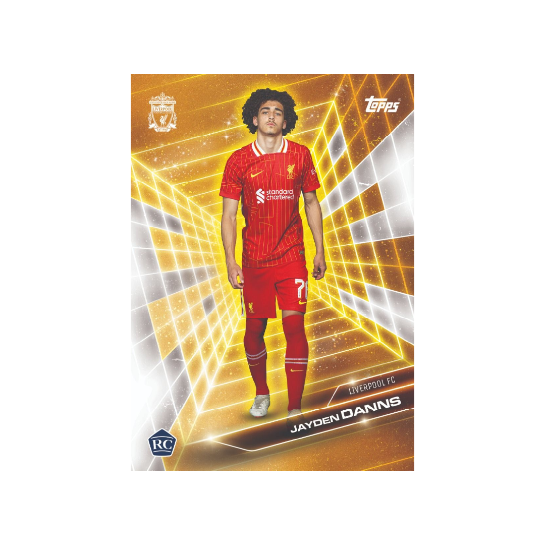Official Topps Liverpool FC 2024/25 Fan Set - Collectible Soccer Trading Cards for Fans & Gift Ideas - Perfect for Match Days, Display & Memorabilia Collections