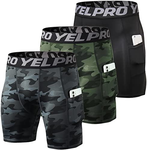 Pockets-black + Camo Black + Camo Green