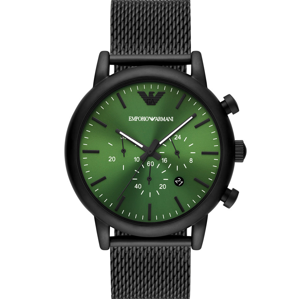 Emporio Armani AR11470 Luigi Men's Luxury Watch - Stylish Analog Quartz Wristwatch for Business, Formal & Everyday Wear