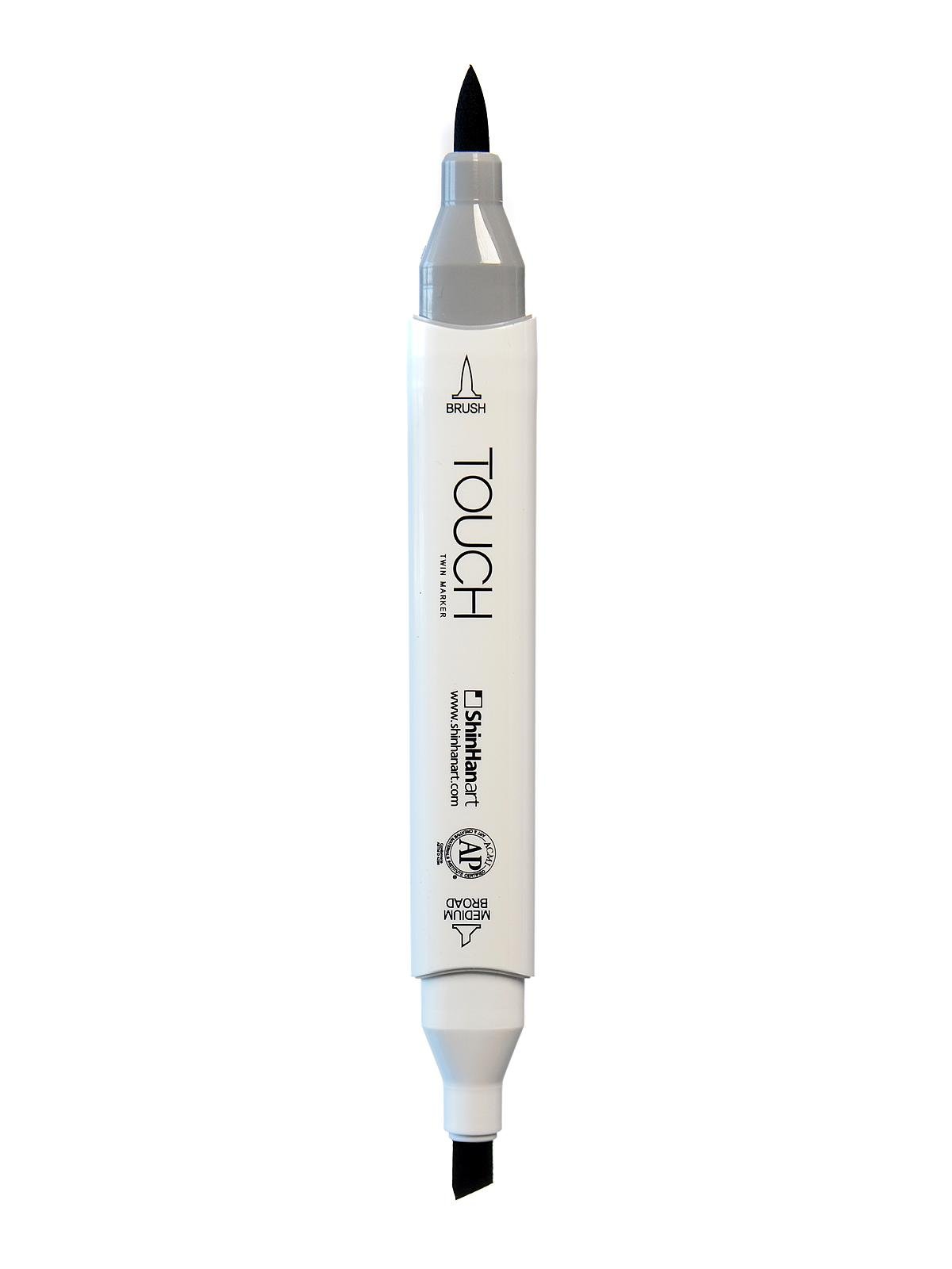 ShinHan Touch Twin Brush Markers - Blue Grey 9 BG9 (Pack of 3) | Alcohol-Based Dual Tip Art Markers for Calligraphy, Illustration & Adult Coloring Books | Perfect for Artists, Designers & Craft Enthusiasts