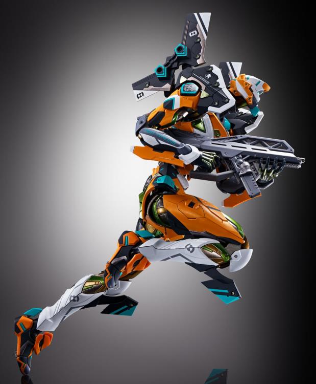 Bandai Metal Build Evangelion EVA Unit 00/00 Kai Prototype Action Figure - Neon Genesis Collectible Model for Anime Fans & Display