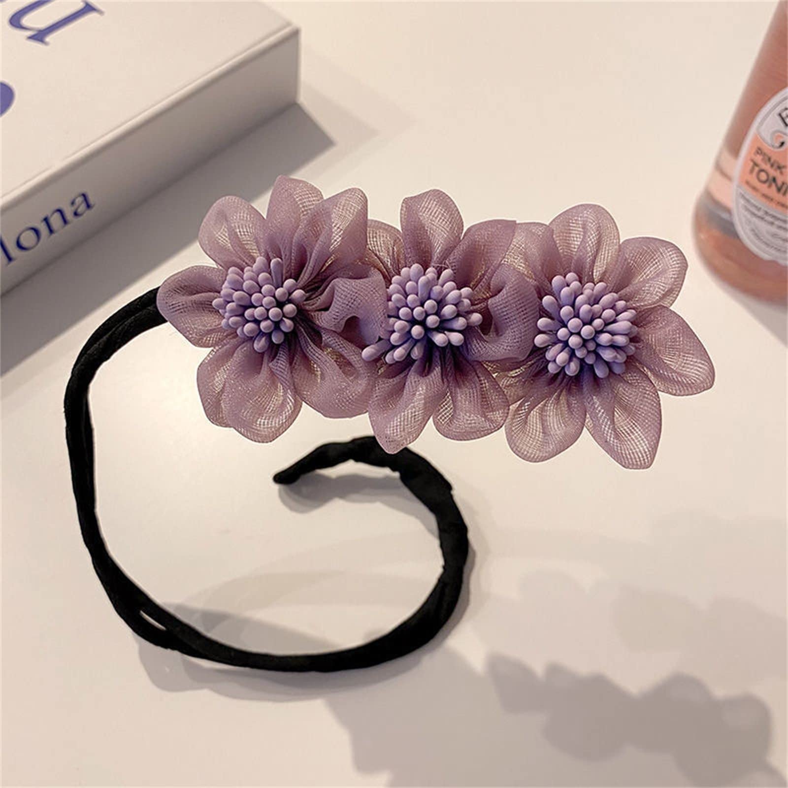 Lazy Girl Hair Bun Maker - Magic Twist Hair Clip & Curler Headband for Easy Updos | Perfect for Work, Parties & Everyday Styling