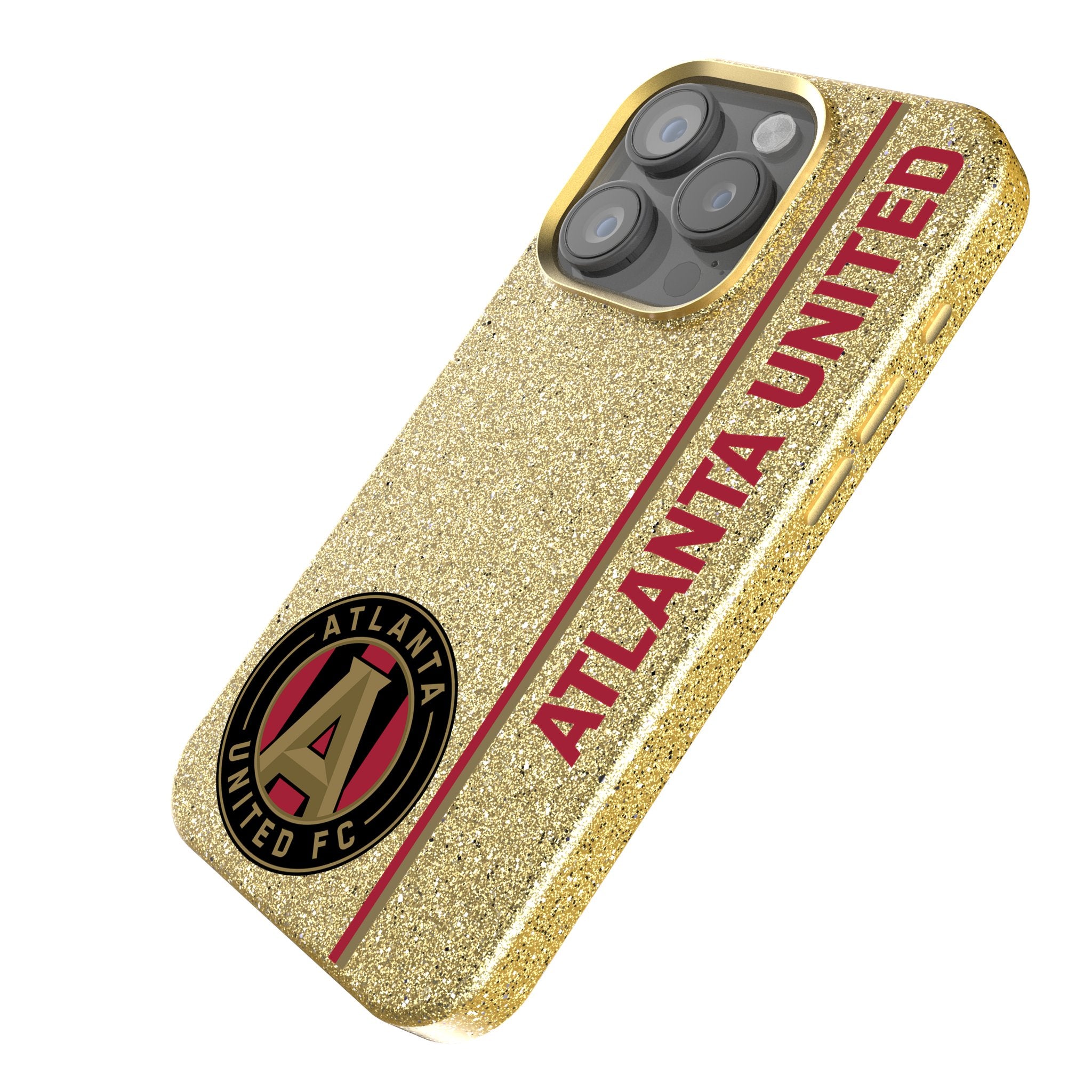 Atlanta United FC Rhinestone Bling Phone Case - Glittery Soccer Team Design for iPhone & Samsung | Perfect for Fans, Games & Everyday Use