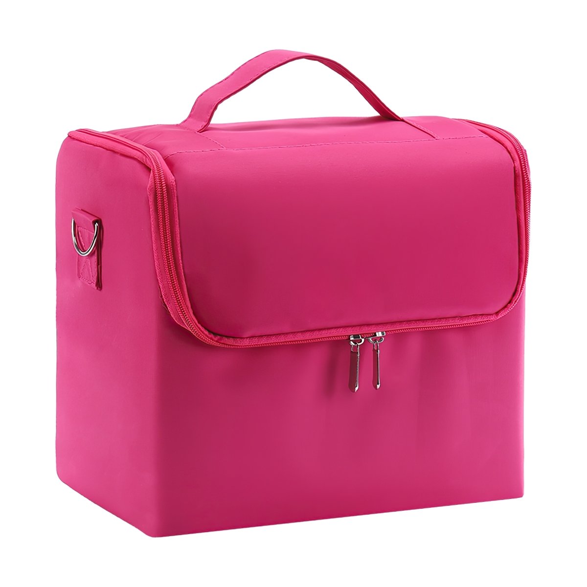 Portable Travel Makeup Cosmetic Case - Waterproof & Lightweight Cosmetic Bag for Women | Perfect for Travel, Gym, and Everyday Use