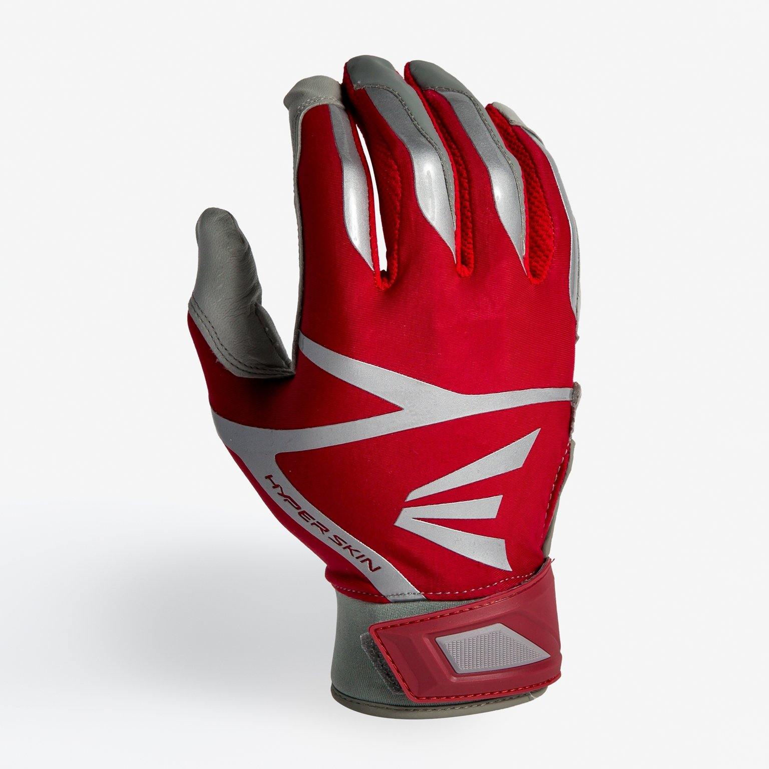 Easton Z7VRS Adult Baseball Batting Gloves - Lightweight & Durable for Training & Games - Perfect for Baseball, Softball & Batting Practice