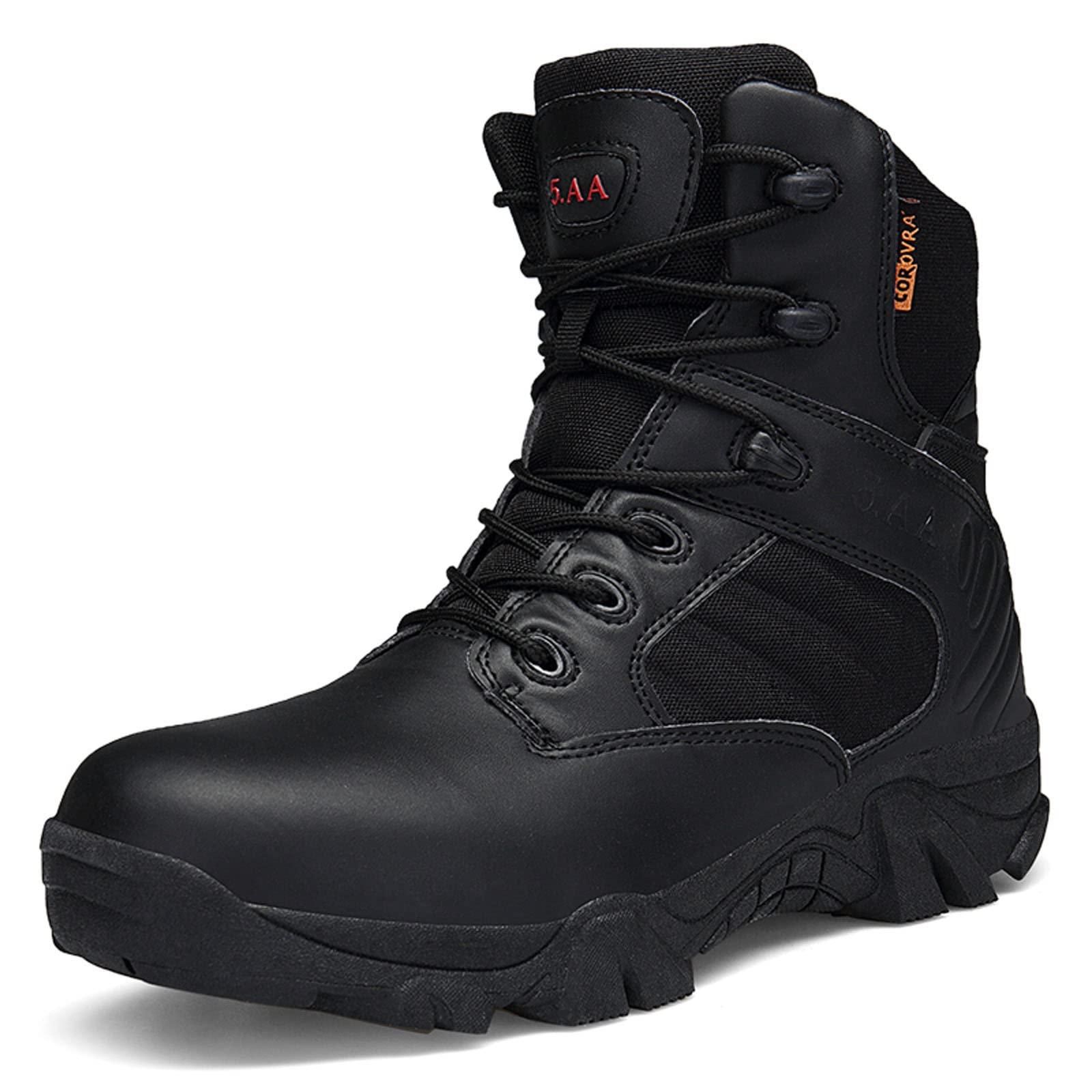 Men's Tactical Boots - Military Combat Hiking Boots for Outdoor Trekking, Mountaineering & Backpacking - Durable Commando Boots for Adventure & Survival Scenarios