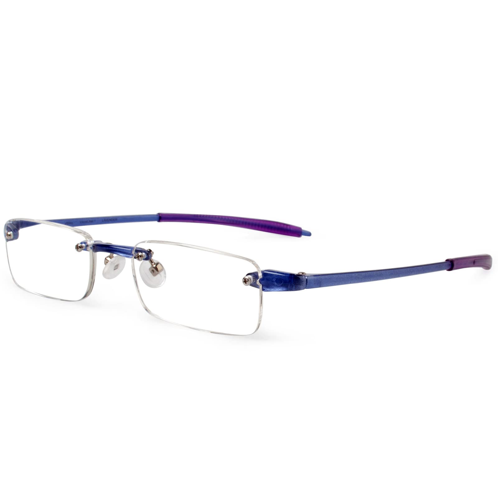 Lightweight Rimless Reading Glasses for Men & Women - VIS 1 Model - Perfect for Reading, Computer Work & Daily Use