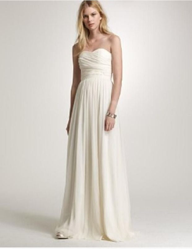 J. Crew Arabelle Wedding Gown - Elegant Lace Bridal Dress for Bride, Perfect for Church Ceremony & Beach Weddings