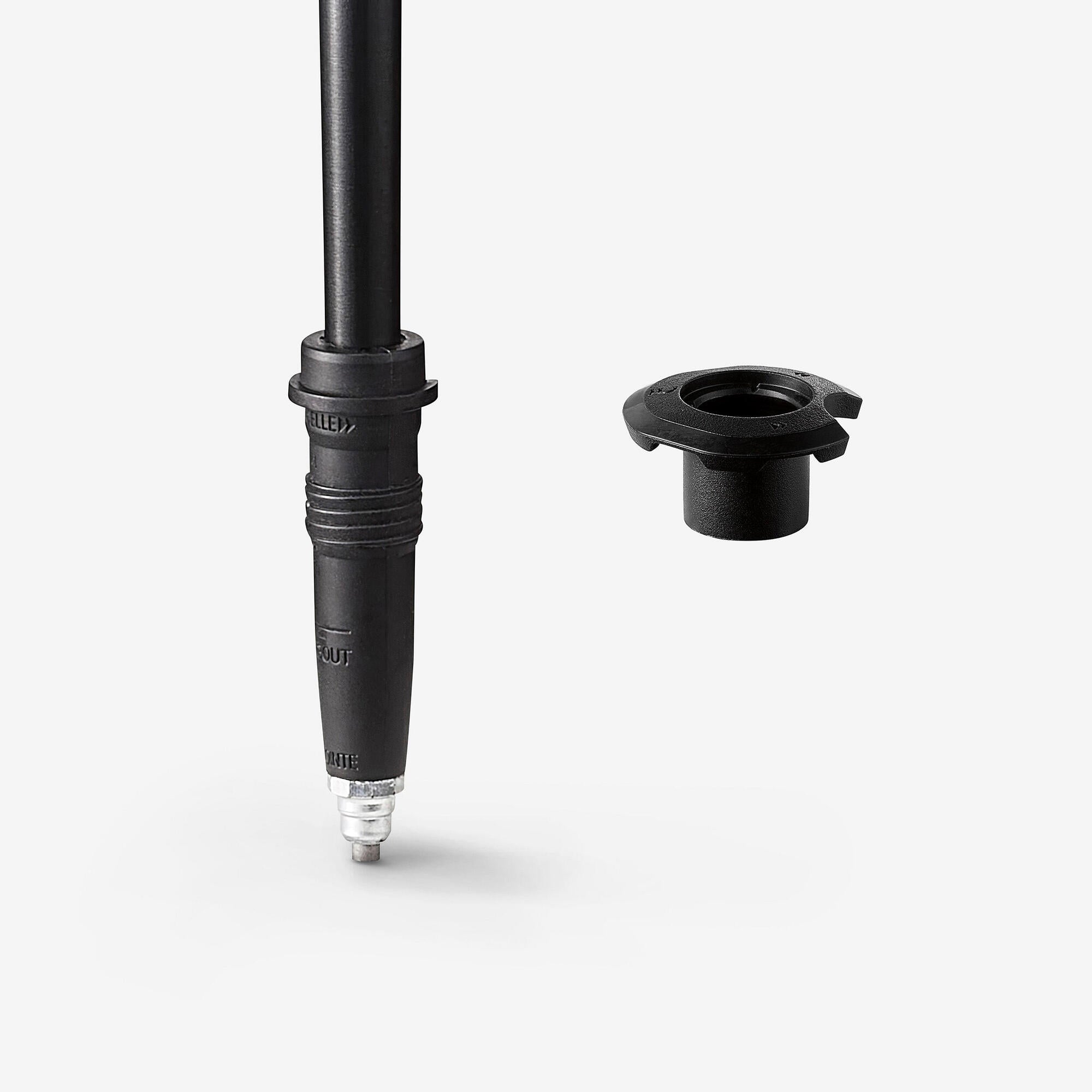 Forclaz MT100 Comfort Hiking Pole - Lightweight Adjustable Trekking Pole for Men & Women - Perfect for Mountain Climbing, Backpacking & Outdoor Adventures