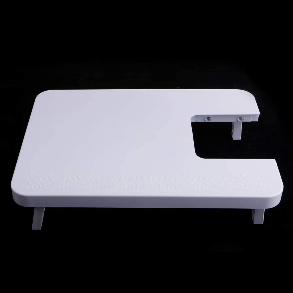 Universal Plastic Sewing Machine Extension Table - Expandable Work Surface for Home Sewing Machines | Perfect for Quilting, Crafting & Garment Making