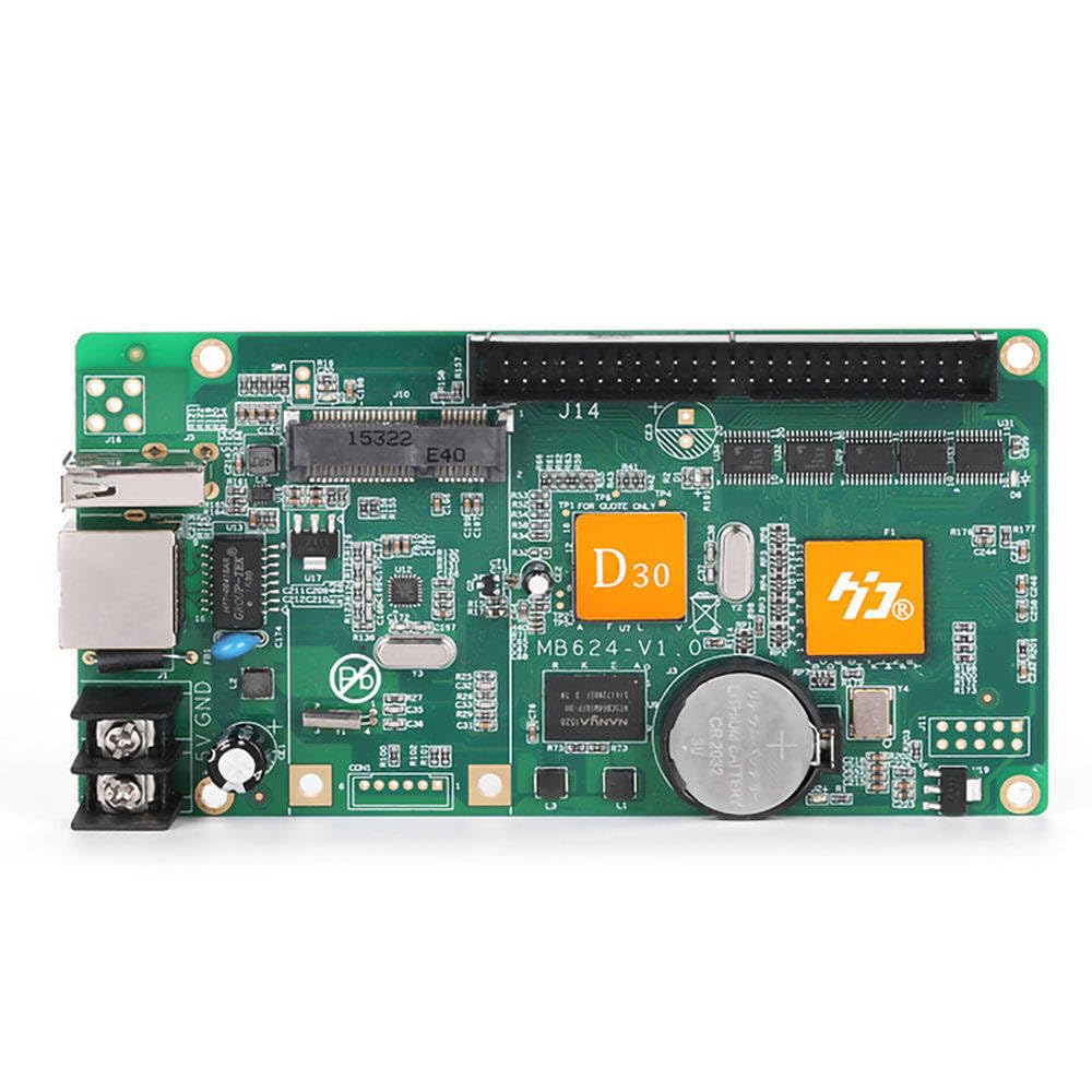 D30 HD-D30 RGB Full Color LED Display Screen Controller Card - Professional Video Wall Control for Stage Shows, Concerts & Digital Signage