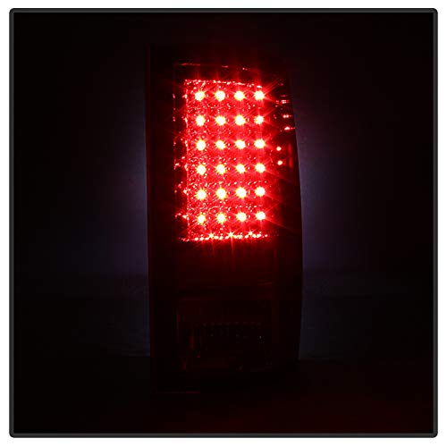 Dodge Ram 1500 2009-2018 & 2500/3500 2010-2018 LED Euro Style Tail Lights - Red Rear Brake Lamps for Enhanced Visibility & Style - Perfect for Night Driving, Off-Roading & Custom Truck Upgrades