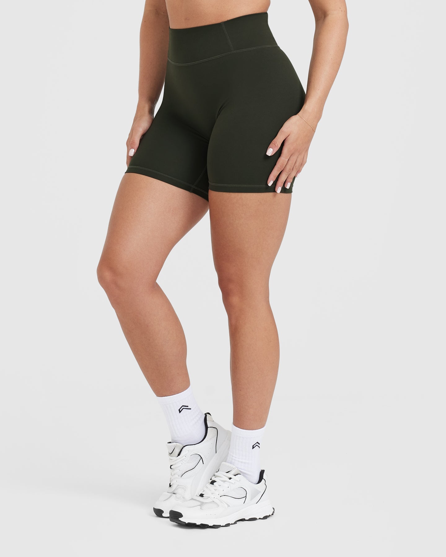 Timeless High Waisted Shorts for Women - 6 Inch Inseam | Khaki Casual Summer Shorts | Perfect for Beach, Vacation & Everyday Wear